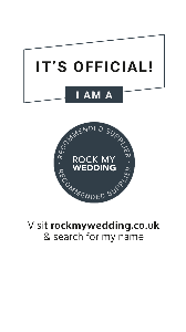 Official member of Rock My Wedding network