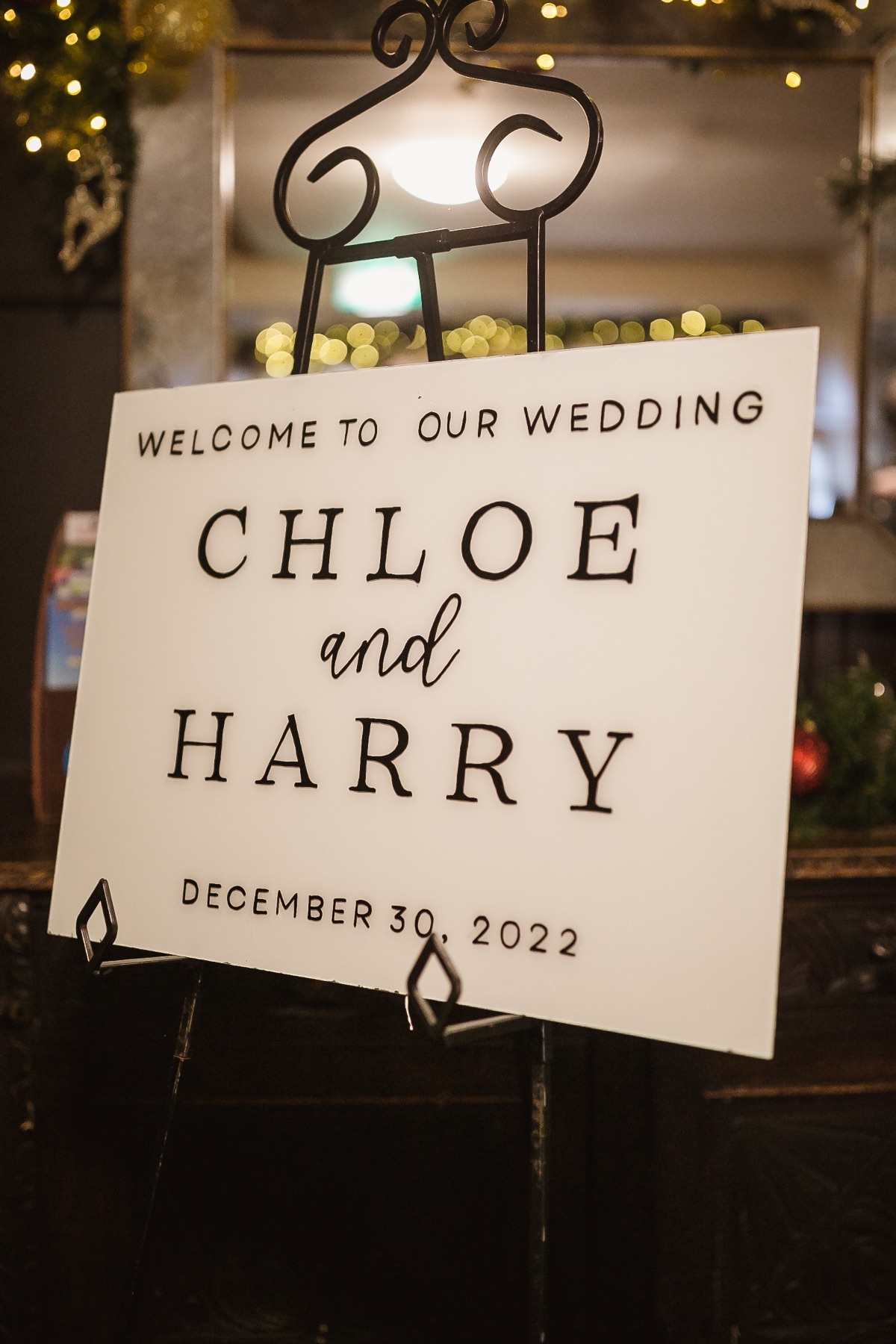 Real Wedding Image for Chloe & Harry