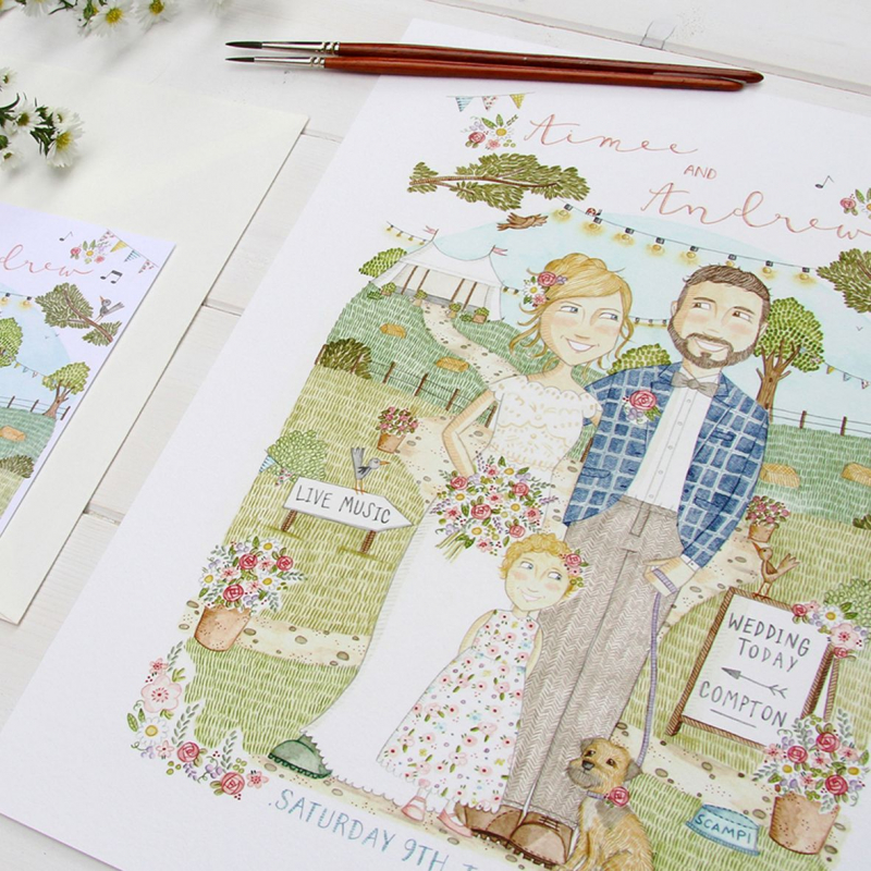 Aimee Paints Illustration Aimee Paints Illustration - Stationery / Wedding Albums - Diss - Norfolk