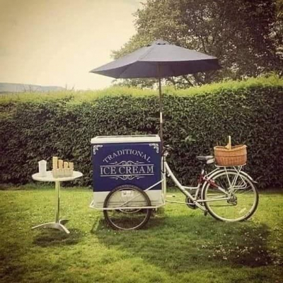 Rose Ice Cream Bicycle - Catering / Mobile Bars - Tongham - Surrey