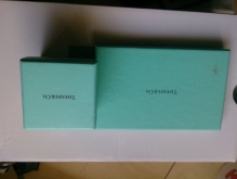 Tiffany & Co. Boxes (my ring box and a notebook box)