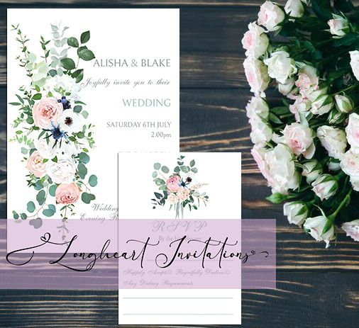 Longheart Invitations - Stationery / Wedding Albums - Halifax - West Yorkshire