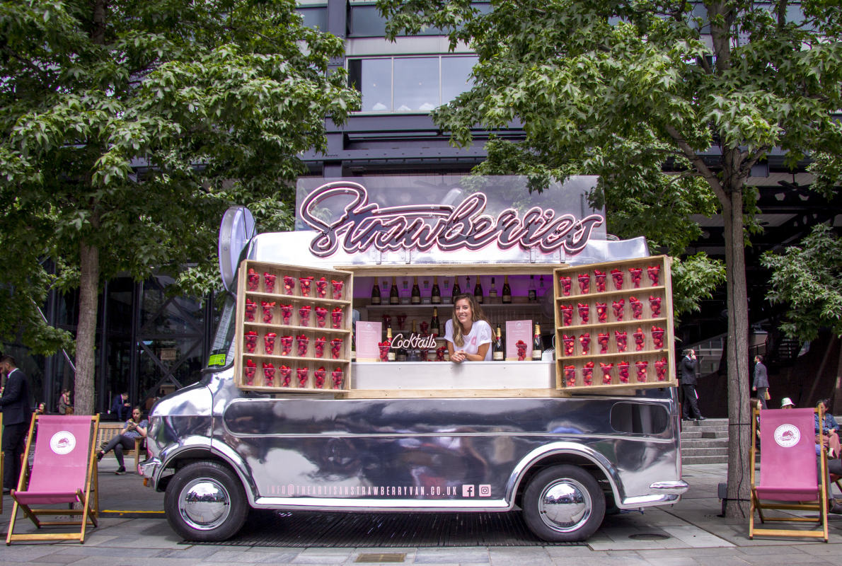 The Artisan Strawberry Van The Artisan Strawberry Van - Marquees / Tipis - Dorking - Surrey