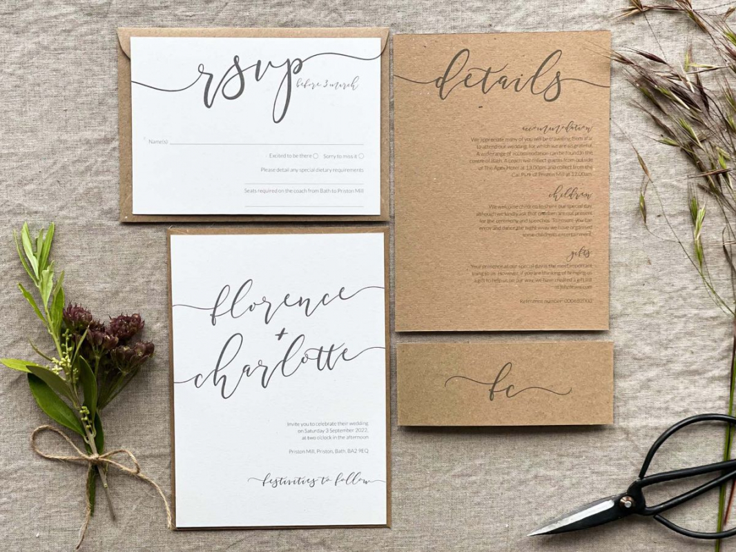 Wedbury Creative - Stationery / Wedding Albums - Bristol - Somerset