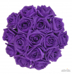 Purple Rose Bridesmaids Wedding Posy Bouquet  34.85 sarahsflowers.co.uk.jpg