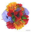 Mixed Silk Bridesmaids Bouquet with Poppy Sunflower Anemone  28.00 sarahsflowers.co.uk.jpg