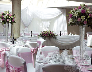 Venue decoration will be courtesy of Picture Perfect Events.
