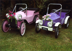 Miniature Wedding Cars — Great for Children!