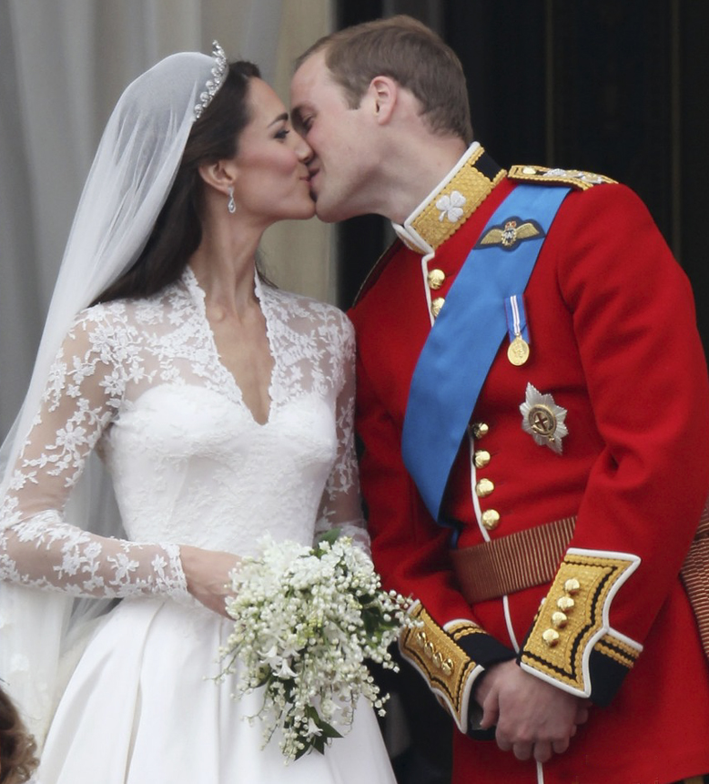 William and Kate treated 1m people watching live and a TV audience of 2bn to two kisses on the balcony of Buckingham Palace.