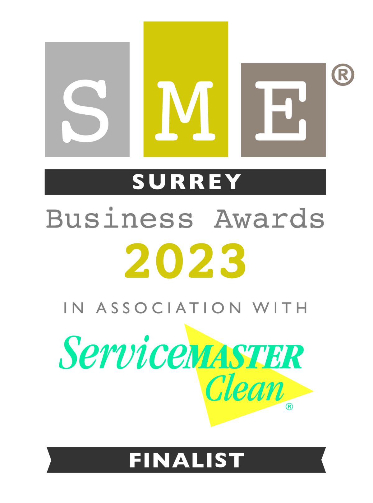 Customer Service Excellence Finalist in Surrey Small Business Awards