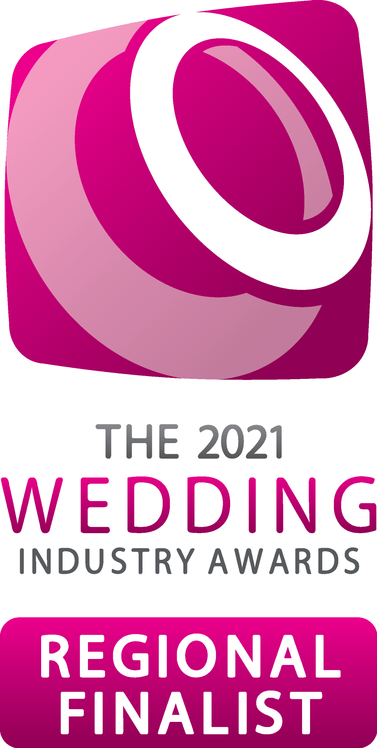 The Wedding Industry Awards 2021 - Regional Finalist in the East of England for Wedding Hairstyling