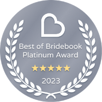 Thank you to our lovely couples -  We've won a Best of Bridebook Award 2023 