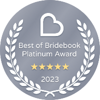 Bridebook Platinum Award 2023