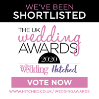 Shortlisted for Best New Venue at The UK Wedding Awards 2020