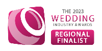 Regional Finalist of the The Wedding Industry Awards 2023