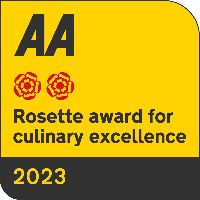 AA - Two Rosette Award for Culinary Excellence
