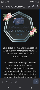 Wedding Emporium Outstanding Award 2021