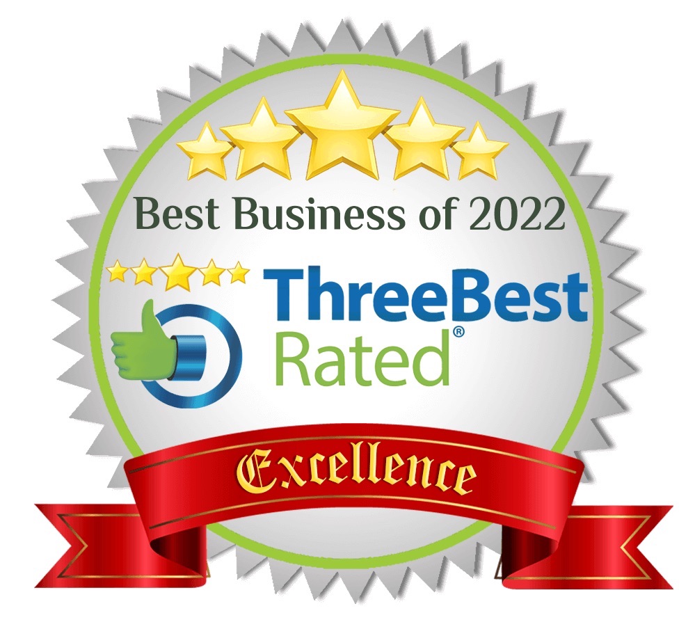 ThreeBest Rated Excellence Award for Best Business of 2022