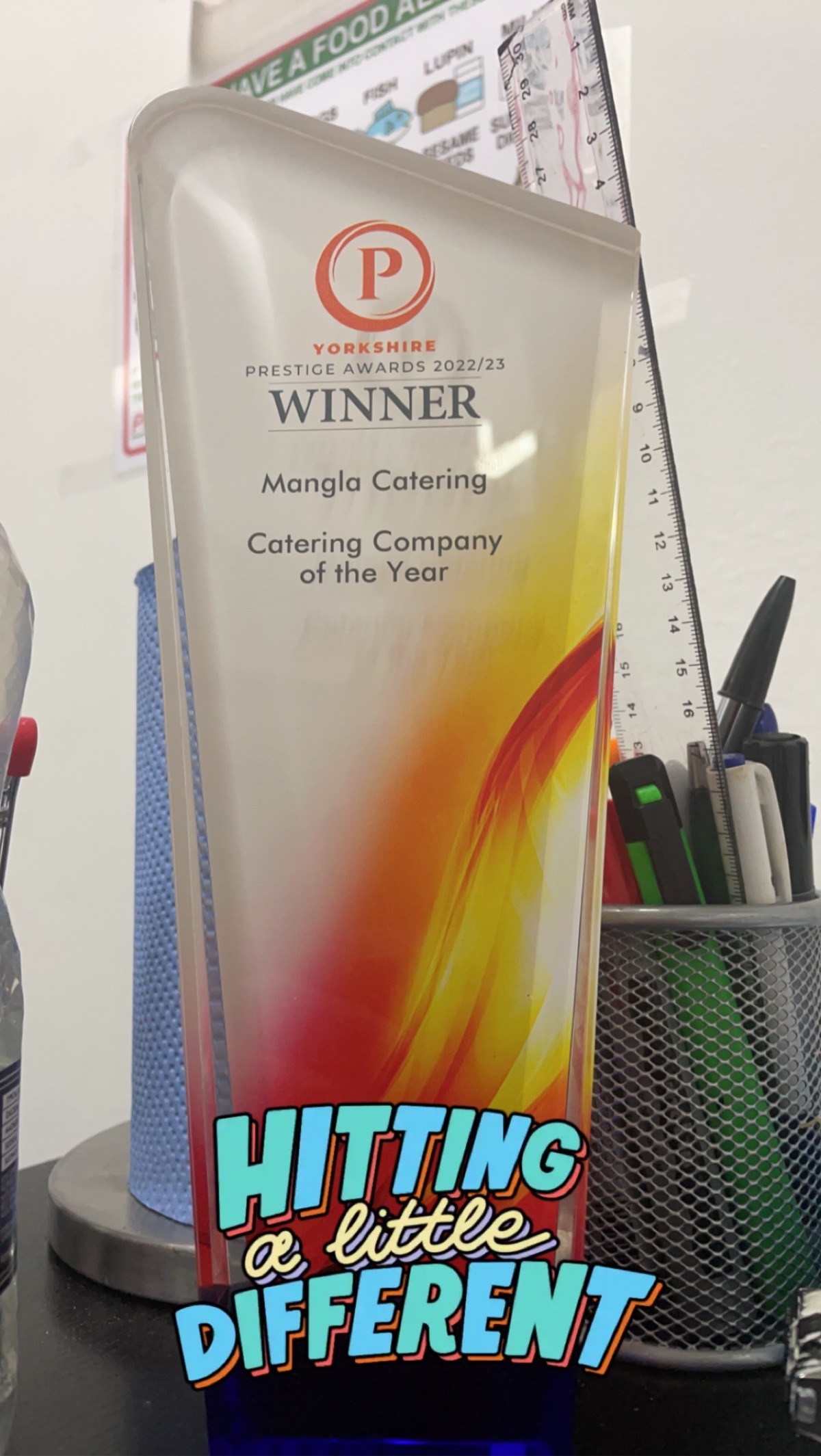 Mangla Catering has received multiple awards and with our first one being with Yorkshire Prestige awards for the catering company of the year 2022/2023 we can assure quality and quantity 
