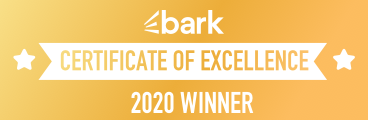 2020 Winner of Bark's Excellent Supplier Award