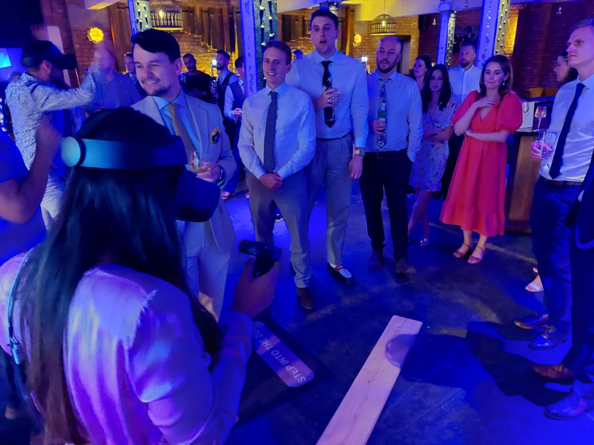 The first 'walk off the plank' opposed to the first dance... can you do it?