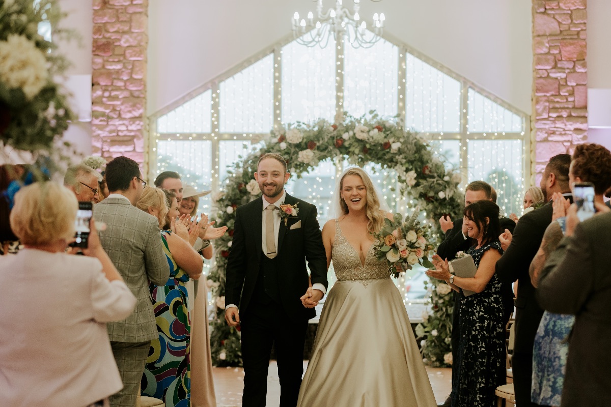 Real Wedding Image for Caroline & Phil
