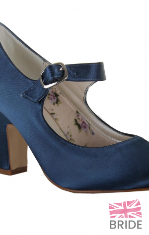 Navy bridesmaid deals shoes uk