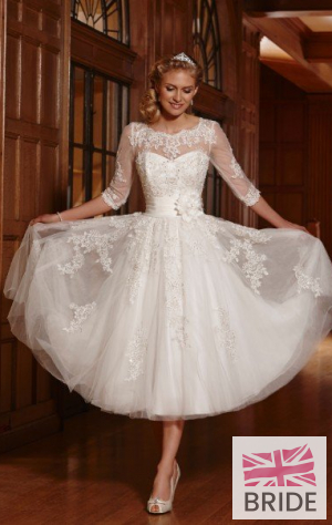White dresses with sleeves and below the knee hotsell
