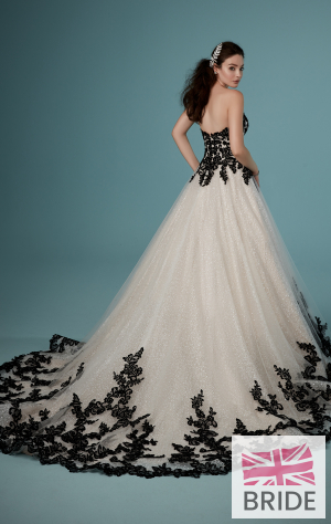 Maggie sottero black online dress