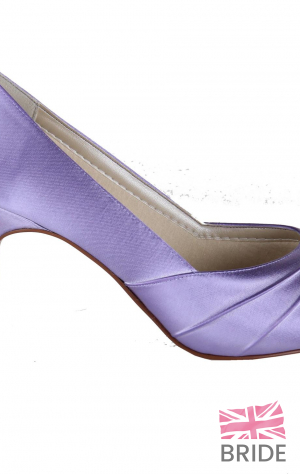 Lavender on sale bridal shoes