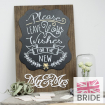 PLEASELEAVEYOURWISHESFORTHENEWMRANDMRSWOODENCHALKBOARDSIGN24TheWeddingofmyDreams.jpg