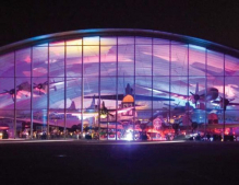 outside at night