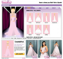 Create & Find Wedding Dress