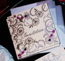 Purple/SilverInvitation