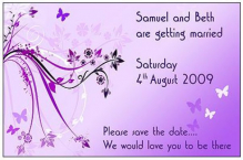 Save the date magnets