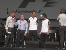 JB and Alonso - my team - McLaren