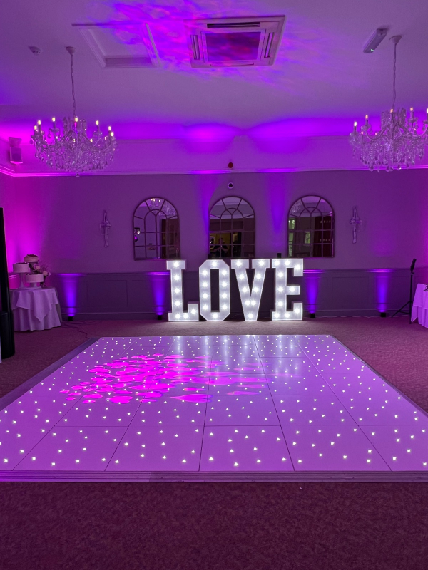 The Dance Floor Company Midlands Ltd - Venue Decoration - Swadlincote - Derbyshire