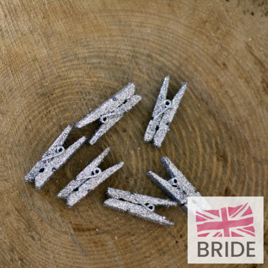 MINIWOODENPEGSSILVERGLITTERPACKOF61.10TheWeddingofmyDreams.jpg