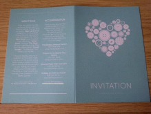 invite front and back