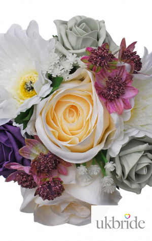 Young Bridesmaids Stunning Bouquet made Using Mixed Flowers  30.50 sarahsflowers.co.uk.jpg