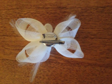 Back of fascinators