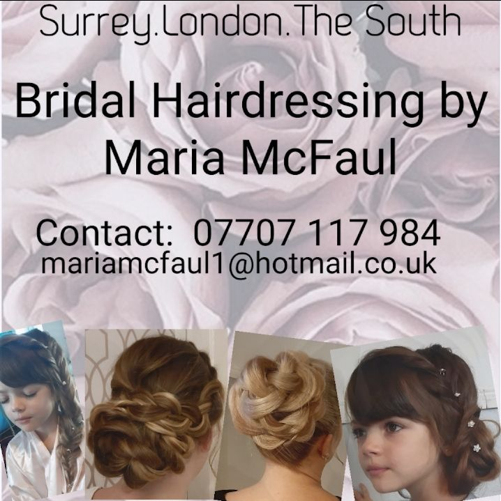 Bridal Hair by Maria McFaul - Hair & Beauty - New Malden - Surrey