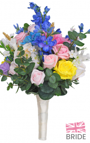 Brides Country Meadow Bouquet with Mixed Artificial Flowers 2  99.95 sarahsflowers.co.uk.jpg