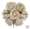 Mocha Rose, Dill, Twig & Twine Young Bridesmaids Wedding Posy  21.95 sarahsflowers.co.uk.jpg