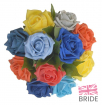 Mixed Colour Foam Rose Bridesmaids Wedding Posy Bouquet JR2_9717C.jpg