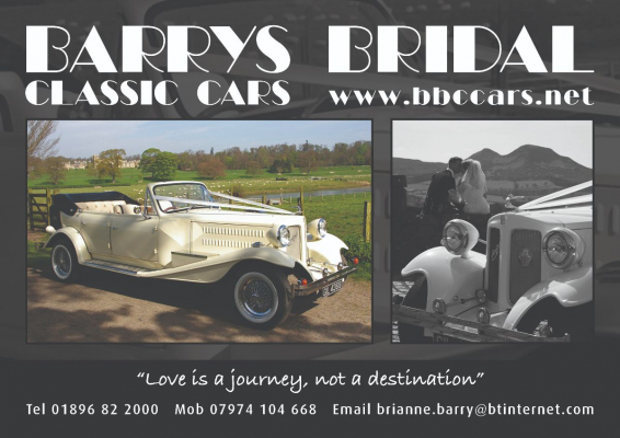 Barry's Bridal Classic Cars - Transport - Melrose - Scottish Borders