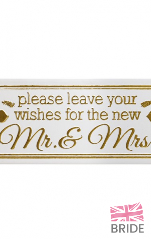 LEAVEYOURWISHESFORTHENEWMRANDMRSMETALSIGNGOLDWHITE9.50TheWeddingofmyDreams.jpg