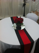 This is our centre pieces and runners