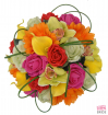 Brides Mixed Colour Orchid, Rose, Gerbera & Calla Lily Wedding Bouquet  88.95 sarahsflowers.co.uk.jpg