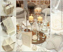 Our centrepieces and favours and bits and pieces fromt he tables xx